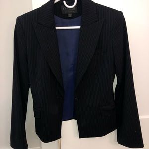 Pinstripe Express Stretch Blazer 0/2